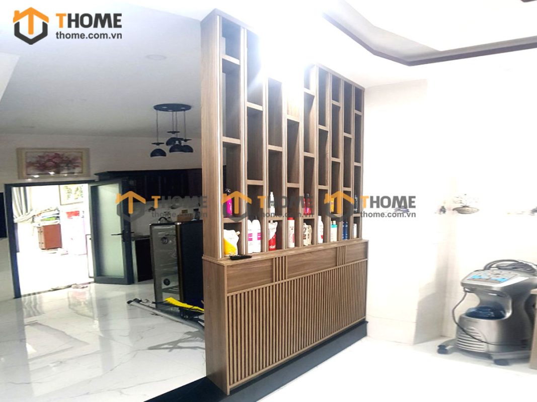 Hình ảnh thi công gỗ công nghiệp nhà chị Sương Phùng Tá Chu TTTC-05CN