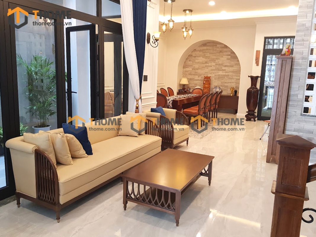 Hình ảnh thi công gỗ sồi tự nhiên nhà anh Lãm Phan Đăng Lưu TTTC-05SM