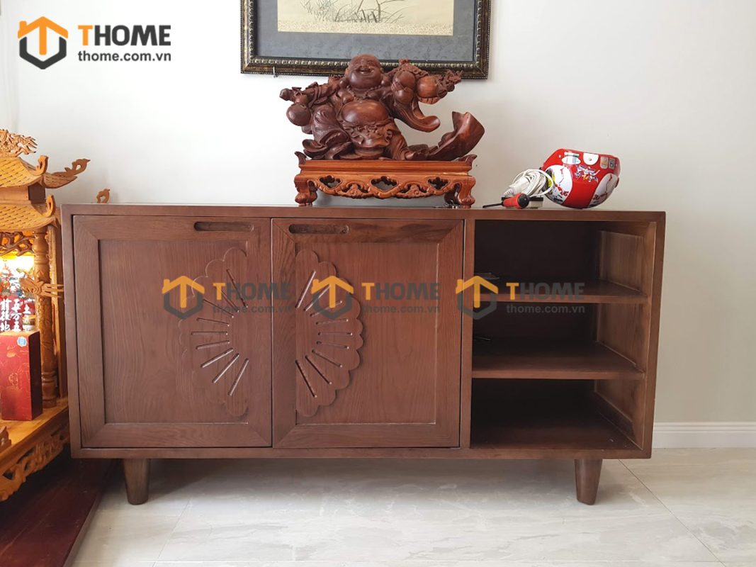 Hình ảnh thi công gỗ sồi tự nhiên nhà anh Lãm Phan Đăng Lưu TTTC-05SM