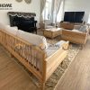 Hình ảnh thi công gỗ sồi tự nhiên nhà anh Sơn Hòa Xuân TTTC-05SN
