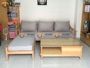 Hình ảnh thi công gỗ sồi tự nhiên nhà anh Vũ Điện Biên Phủ TTTC-21SN
