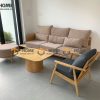 Hình ảnh thi công gỗ sồi tự nhiên nhà chị Hằng Ông Ích Đường TTTC-01SN