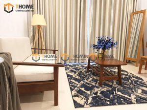 Hình ảnh thi công gỗ sồi tự nhiên nhà chị Hoa Trần Bạch Đằng TTTC-01SM