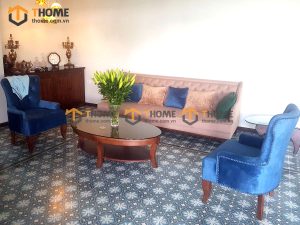 Hình ảnh thi công gỗ sồi tự nhiên nhà chị Thủy Kinh Dương Vương TTTC-12SM