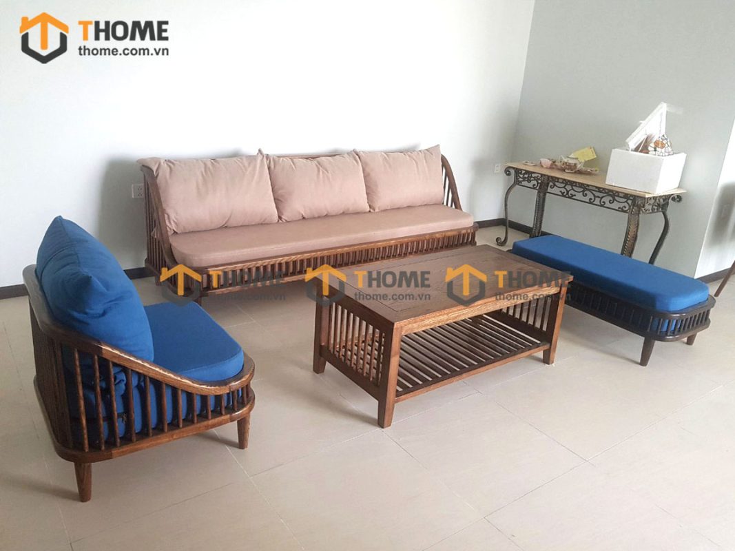 Hình ảnh thi công gỗ sồi tự nhiên nhà chị Thủy Kinh Dương Vương TTTC-12SM