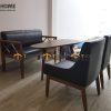 Hình ảnh thi công gỗ sồi tự nhiên nhà chị Út Võ Văn Kiệt TTTC-19SM