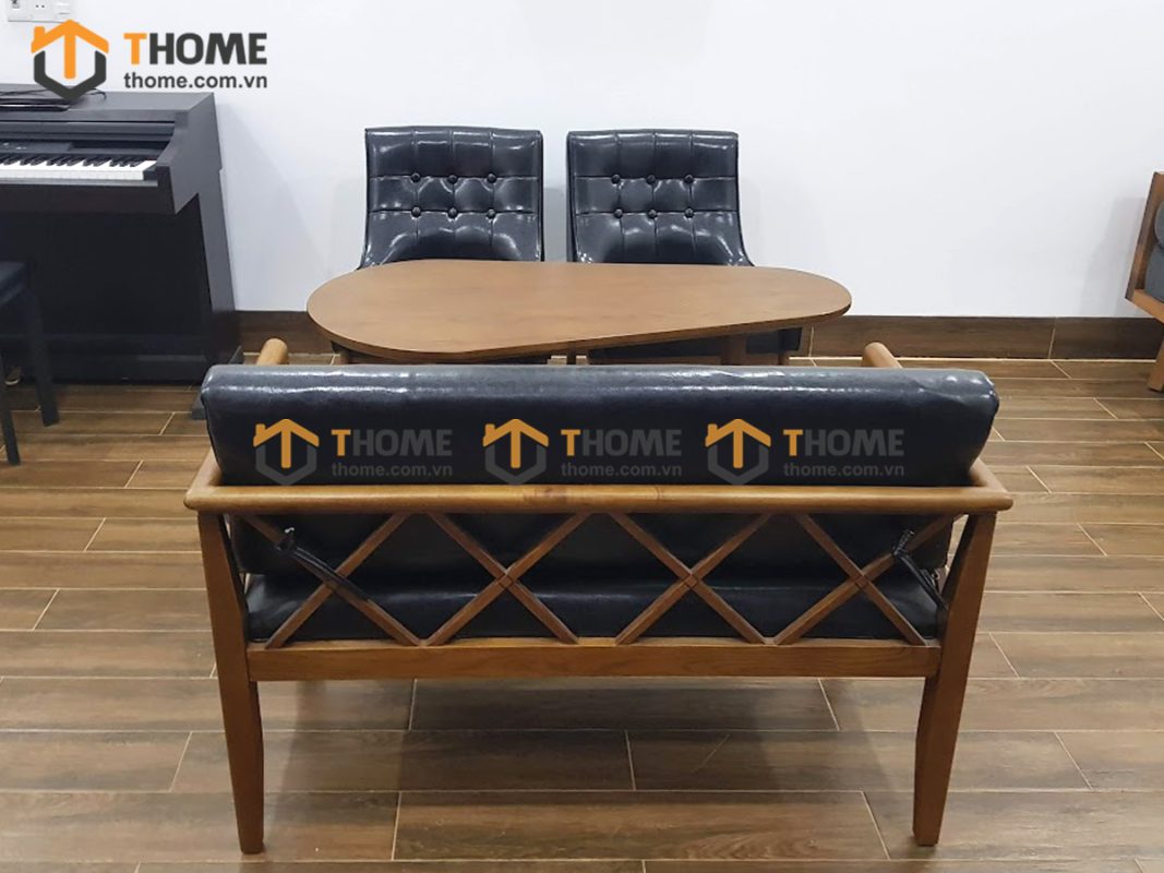Hình ảnh thi công gỗ sồi tự nhiên nhà chị Út Võ Văn Kiệt TTTC-19SM