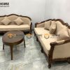 Hình ảnh thi công gỗ sôi tự nhiên nhà chị Vân Trần Cao Vân TTTC-15SN