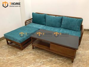 Hình ảnh thi công gỗ sồi tự nhiên nhà chú Thương Điện Biên Phủ TTTC-16SM