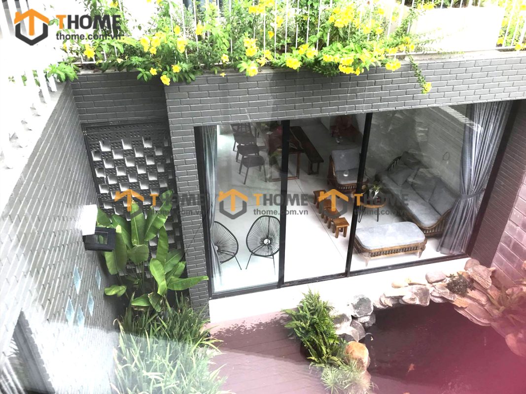 Hình ảnh thi công gỗ sồi tự nhiên nhà cô Hà Euro Villas TTTC-13SM