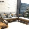 Hình ảnh thi công gỗ sồi tự nhiên nhà cô Hà Euro Villas TTTC-13SM