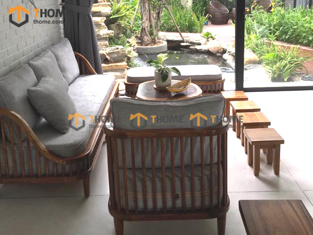 Hình ảnh thi công gỗ sồi tự nhiên nhà cô Hà Euro Villas TTTC-13SM
