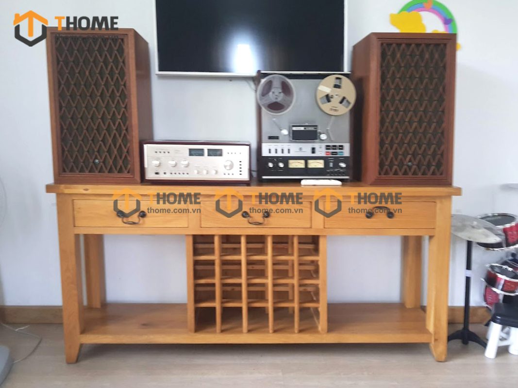 Hình ảnh thi công gỗ sồi nhà anh Trung Duy Tân TTTC-21SM