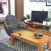 Hình ảnh thi công gỗ sồi tự nhiên nhà chị Vân Khu đô thị số 2 TTTC-04SM