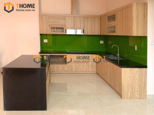 Hình ảnh thi công gỗ công nghiệp nhà Cha Ông Ích Khiêm TTTC-04CN