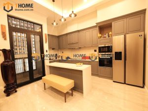 Hình ảnh thi công gỗ sồi tự nhiên nhà anh Lãm Phan Đăng Lưu TTTC-05SM