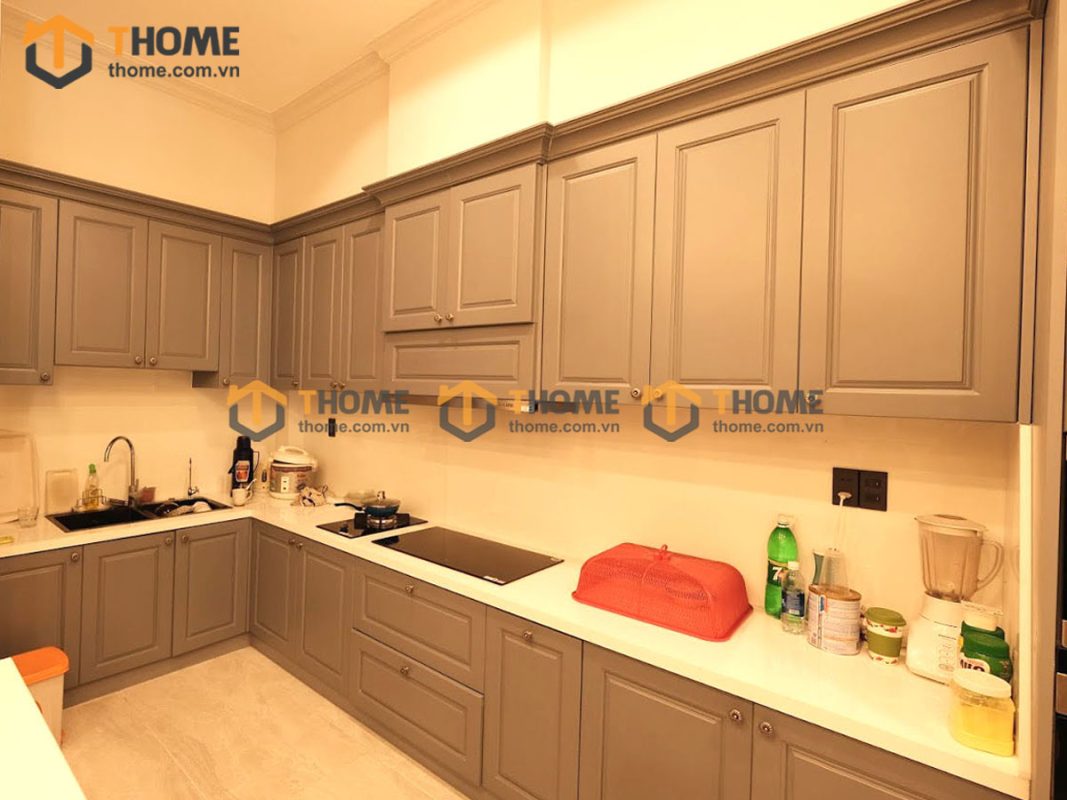 Hình ảnh thi công gỗ sồi tự nhiên nhà anh Lãm Phan Đăng Lưu TTTC-05SM