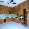 Hình ảnh thi công gỗ sồi tự nhiên nhà anh Vũ Điện Biên Phủ TTTC-21SN