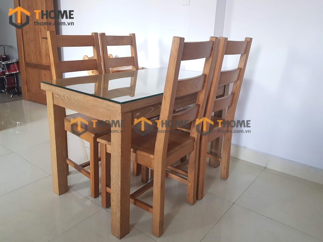 Hình ảnh thi công gỗ sồi nhà anh Trung Duy Tân TTTC-21SM