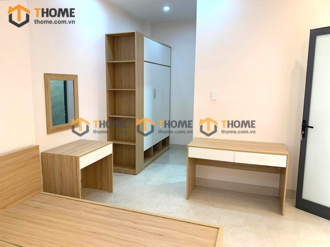 Hình ảnh thi công gỗ công nghiệp nhà Cha Ông Ích Khiêm TTTC-04CN