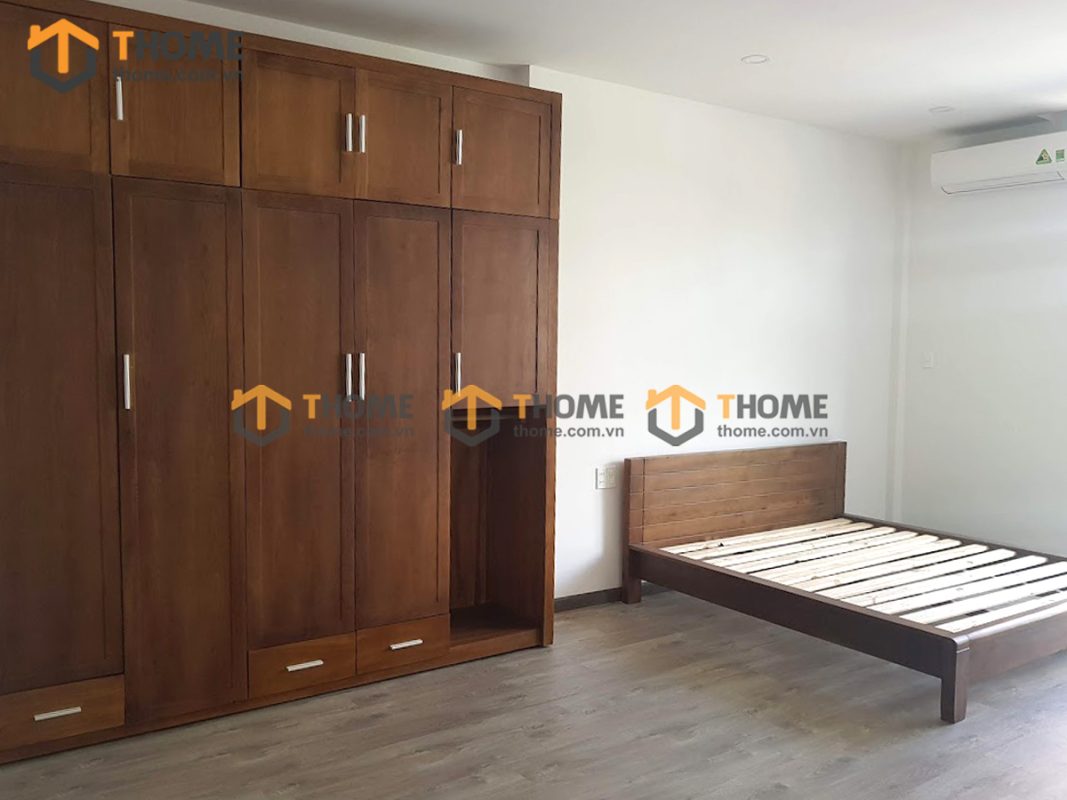 Hình ảnh thi công gỗ sồi tự nhiên chị Vân Dũng Sỹ Thanh Khê TTTC-06CN