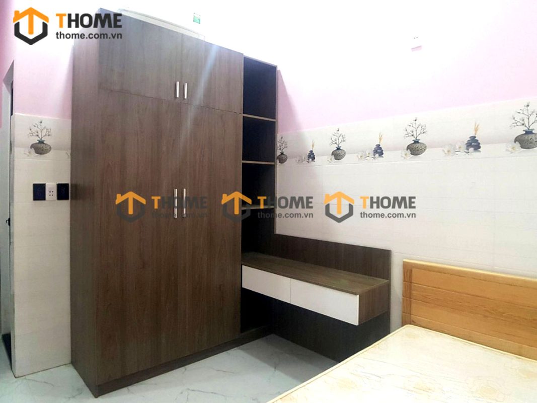 Hình ảnh thi công gỗ công nghiệp nhà chị Sương Phùng Tá Chu TTTC-05CN