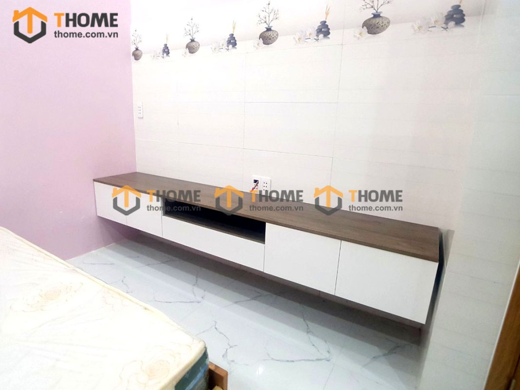 Hình ảnh thi công gỗ công nghiệp nhà chị Sương Phùng Tá Chu TTTC-05CN
