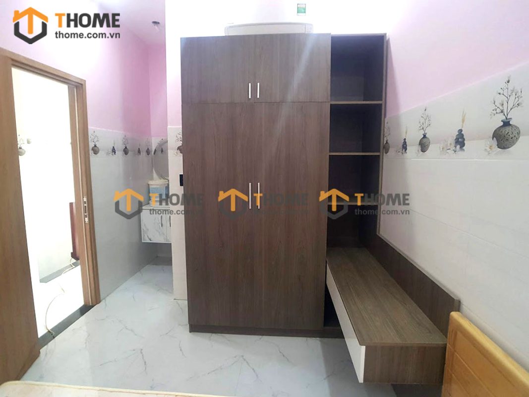 Hình ảnh thi công gỗ công nghiệp nhà chị Sương Phùng Tá Chu TTTC-05CN