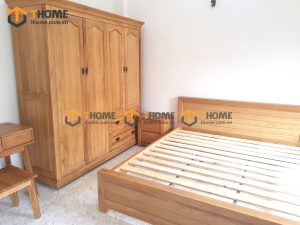 Hình ảnh thi công gỗ sồi tự nhiên nhà anh Hải Nguyễn Văn Linh TTTC-07SM
