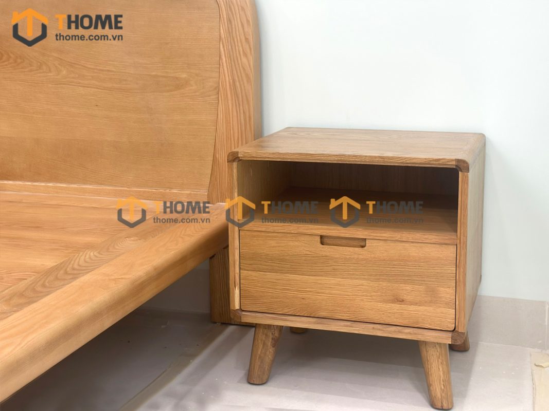 Hình ảnh thi công gỗ sồi tự nhiên nhà anh Huy Trần Nhân Tông TTTC-22SN