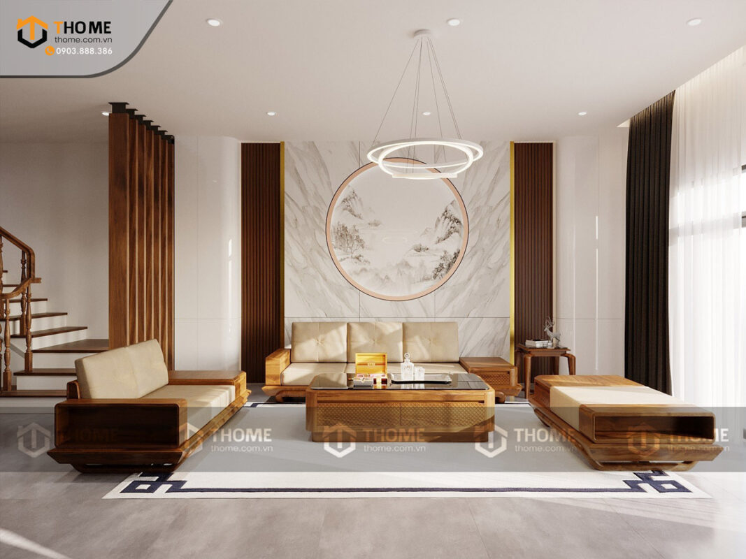 Hình Ảnh Thi Công Gỗ Sồi Tự Nhiên Nhà Anh Huy Trần Nhân Tông TTTC-22SN