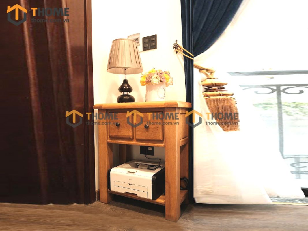 Hình ảnh thi công gỗ sồi tự nhiên nhà anh Lãm Phan Đăng Lưu TTTC-05SM