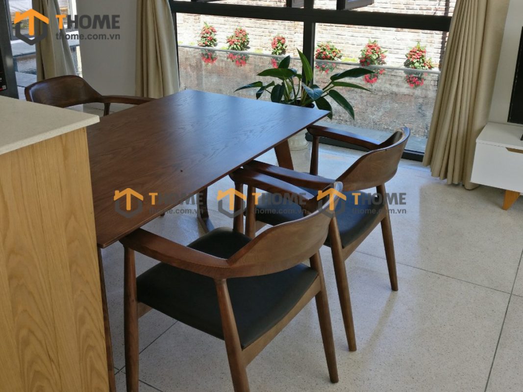 Hình ảnh thi công gỗ sồi tự nhiên nhà anh Nghĩa Cửa Đại Hội An TTTC-10SM