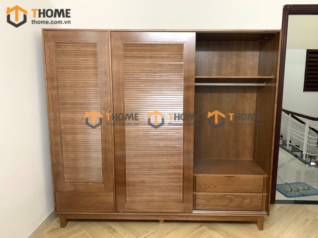 Hình ảnh thi công gỗ sồi tự nhiên nhà anh Nhã Nguyễn Thành Hãn TTTC-11SN