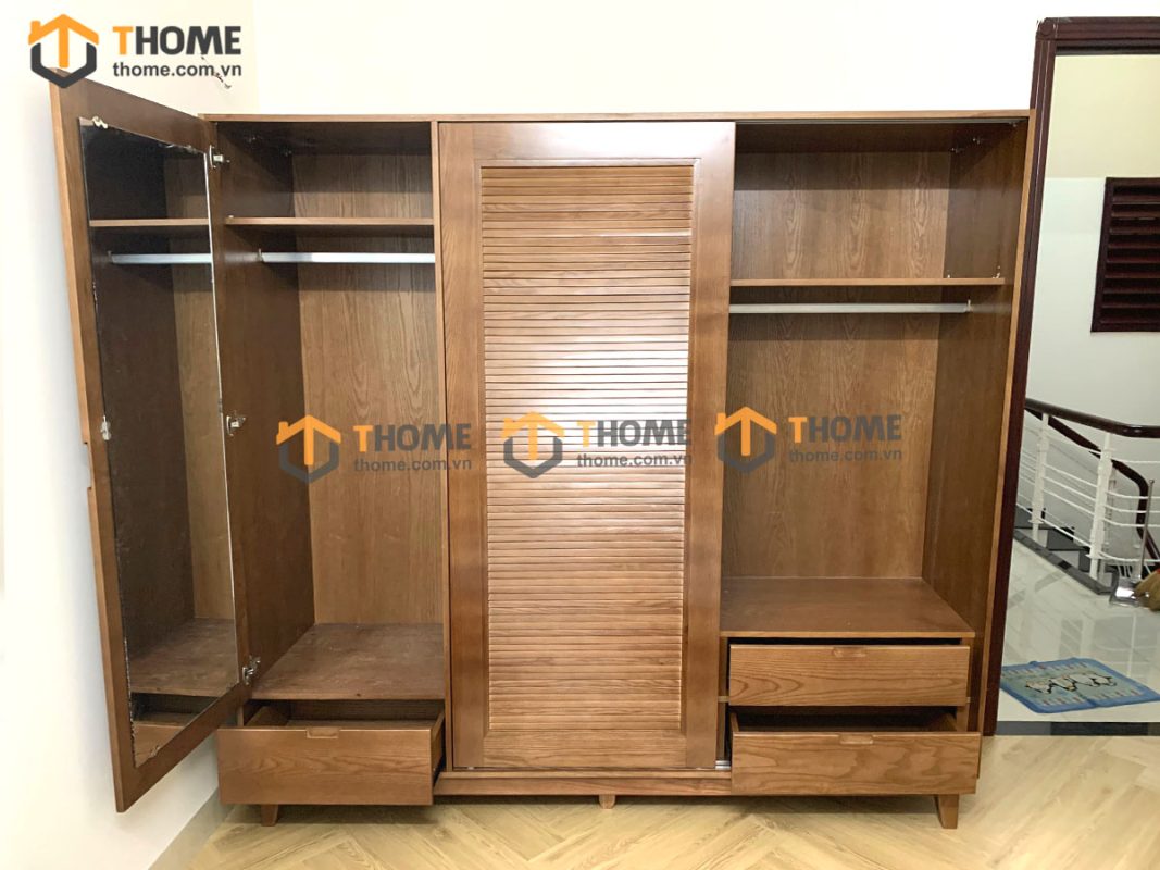 Hình ảnh thi công gỗ sồi tự nhiên nhà anh Nhã Nguyễn Thành Hãn TTTC-11SN