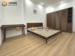 Hình ảnh thi công gỗ sồi tự nhiên nhà anh Tuấn Trần Văn Giáp TTTC-18SN