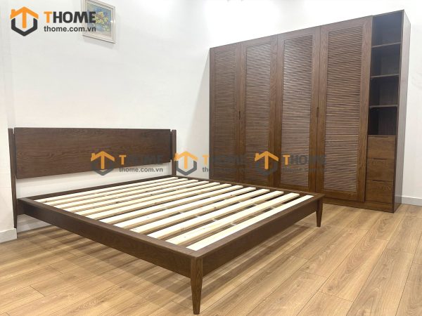 Hình ảnh thi công gỗ sồi tự nhiên nhà anh Tuấn Trần Văn Giáp TTTC-18SN