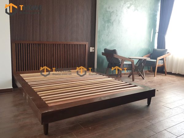 Hình ảnh thi công gỗ sồi tự nhiên khách sạn THE LUXURY PLEIKU TTTC-04KS