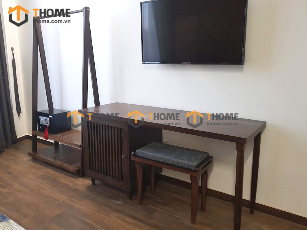 Hình ảnh thi công gỗ sồi tự nhiên khách sạn THE LUXURY PLEIKU TTTC-04KS