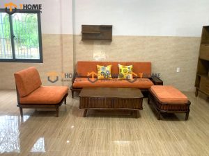Hình ảnh thi công gỗ sồi tự nhiên nhà chị Giang Hòa Ninh TTTC-14SN