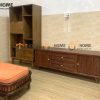 Hình ảnh thi công gỗ sồi tự nhiên nhà chị Giang Hòa Ninh TTTC-14SN
