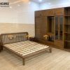 Hình ảnh thi công gỗ sồi tự nhiên nhà chị Giang Hòa Ninh TTTC-14SN