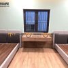 Hình ảnh thi công gỗ sồi nhà chị Linh Hoàng Dư Khương TTTC-24SN