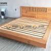 Hình ảnh thi công gỗ sồi tự nhiên nhà chị Lisa Nam Hòa Xuân TTTC-09SM
