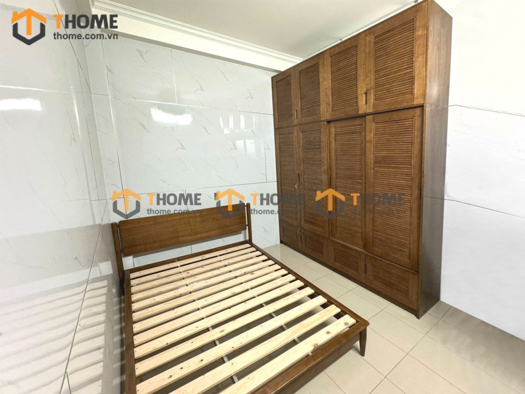 Hình ảnh thi công gỗ sồi tự nhiên nhà chị Cẩm Loan Phạm Tứ TTTC-23SN