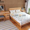 Hình ảnh thi công gỗ sồi tự nhiên nhà chị Mai Bà Huyện Thanh Quang TTTC-02SM