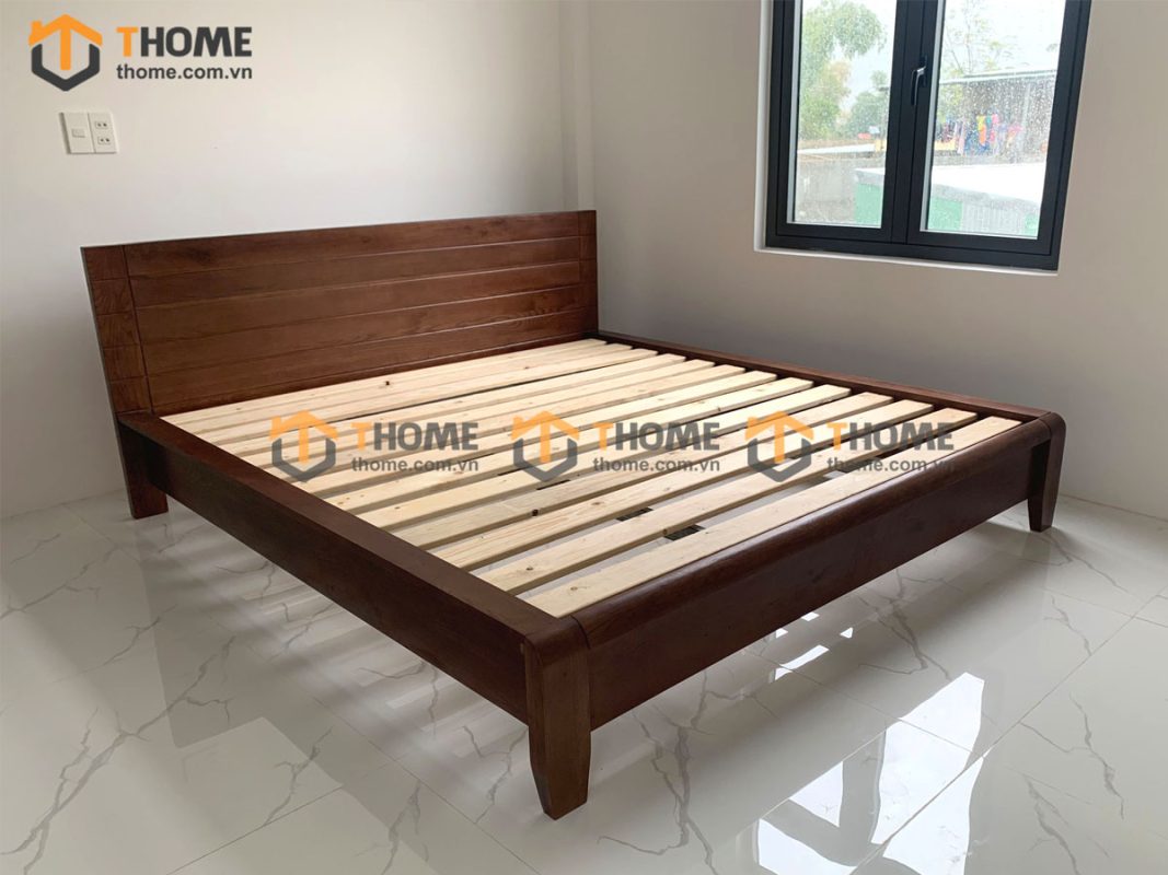 Hình ảnh thi công gỗ sồi tự nhiên nhà chị Ngân Thanh Quýt Quảng Nam TTTC-12SN