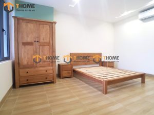 Hình ảnh thi công gỗ sồi tự nhiên nhà chị Thanh Hoàng Văn Thụ TTTC-20SM