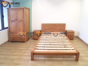 Hình ảnh thi công gỗ sồi tự nhiên nhà chị Thanh Hoàng Văn Thụ TTTC-20SM