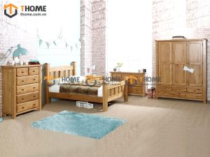 Hình ảnh thi công gỗ sồi tự nhiên nhà chị Trang Bà Huyện Thanh Quang TTTC-03SM